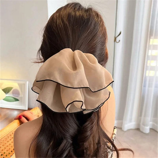 💥3pcs Ponytail Holder Rubber Hairband Elegant Hair Rope Hair Accessory💌