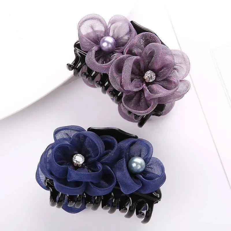 💥Hair Clip Women Elegant Flower Hairpin Cute Barrettes Korean Hair Accessories for Girl💌